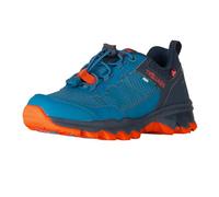 Trollkids Kids Trolltunga Hiker Low XT, blu atlantico, 28 EU