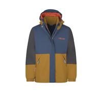 Trollkids Kjerak 3in1 - giacca trekking - bambino Blue/Dark Yellow 140