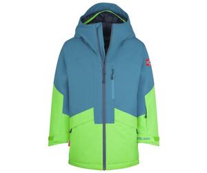 Trollkids Kongsberg Jr - giacca da sci - ragazzo Blue/Green 104