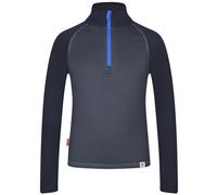 Trollkids Rauland Half Zip - felpa in pile - bambino 164 Dark Blue/Blue junior