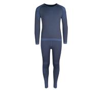 Trollkids - Kid's Hemsedal Baselayer Set - Intimo sintetico 92 blu