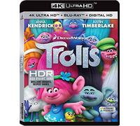 TROLLS – Anna Kendrick, Justin Timberlake, Zooey Deschanel – Blu-ray