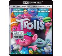 Trolls (Blu-ray) Anna Kendrick Justin Timberlake Zooey Deschanel