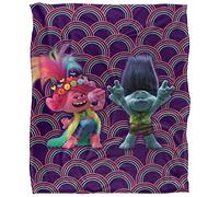 Trolls Cheer Up Coperta super morbida al tatto setoso - 152 x 127 cm