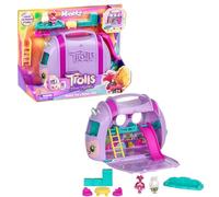 Trolls DreamWorks Band Together Mineez - Gioco Rhonda da 10 pezzi e scatola da esposizione