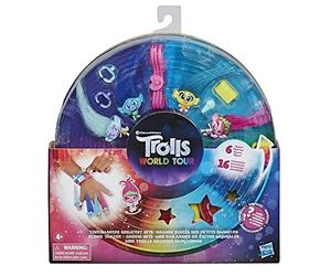 TROLLS DREAMWORKS Tiny Dancers Greatest Hits, 6 figure da collezione, collana, 2 braccialetti e altro ancora - Giocattolo ispirato World Tour