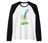 Trolls Egg-Cited for Easter Maglia con Maniche Raglan
