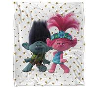 Trolls Happy Together Coperta super morbida al tatto setoso - 152 x 127 cm
