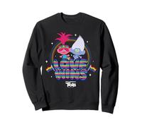 Trolls Love Wins Rainbow Felpa