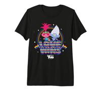 Trolls Love Wins Rainbow Maglietta Premium