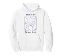 Trolls Questo Sono io Au-Nat-Troll Sun Fun Felpa con Cappuccio