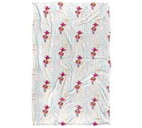 Trolls Rosa Troll Pattern Coperta super morbida al tatto setoso - 91 x 147 cm