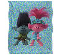 Trolls Troll Group Coperta super morbida al tatto setoso - 152 x 127 cm