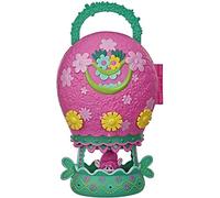 TROLLS World Tour - Avventura di Mongolfiera (Set da Gioco con Bambola Poppy, con Custodia e Maniglia per Giocare in Ogni Luogo)