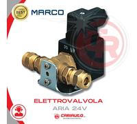 Tromba ad Aria Elettrovalvola 24v Made In Italy Con Raccordi Per Tubo 8mm