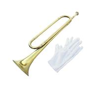 Tromba BB Bugle Da 47 Cm In Ottone Giallo Per Regali Musicali Per Orchestra