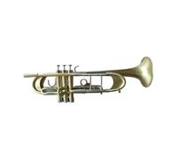 Tromba C tromba argentata piccolo strumento in ottone professionale di fascia alta