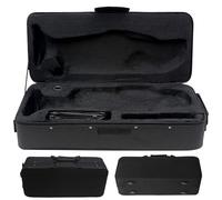 Tromba Case Anti-vibrazione impermeabile Trumpe Gig Bag 3 Compartments con cinghie di trasporto e tasca anteriore Oxford in tessuto Oxford Causa Portable Case Sposta
