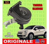TROMBA CLACSON AVVISATORE TONO BASSO ORIGINALE FIAT 500X dal 2015 52182429