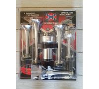 Tromba CLACSON bitonale con suoneria del General lee FIAT 500EPOCA