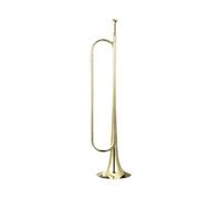 Tromba con bocchino classico che soffia tromba per orchestra band bambini oro