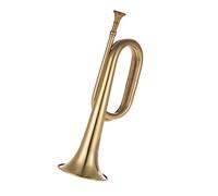 Tromba Corno da cavalleria con bocchino a tromba militare di alta qualità in ottone