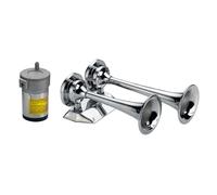Tromba cromata 2 corni 24 V - 1 PZ Osculati - 21.443.24 - 2144324