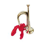 Tromba da scouting con bocchino tromba da marcia per principianti fascia oro, 30,5 x 10,5 cm