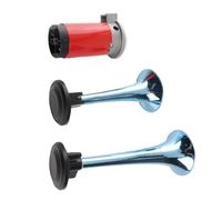 Tromba d'Aria 12V 178dB con Compressore - Clacson Dual Trumpet per Auto, Moto, Barca e Camion