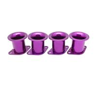 Tromba D'aria 4 Pezzi Per AE86 Per Toyota Per GTS Per Velocity Per Stack 20V 4AG ITB/ITBs Imbuto Per Tromba D'aria Tubo Aspirazione Presa Aria(Purple)