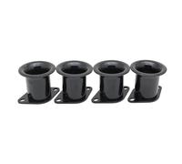 Tromba D'aria 4 Pezzi Per AE86 Per Toyota Per GTS Per Velocity Per Stack 20V 4AG ITB/ITBs Imbuto Per Tromba D'aria Tubo Aspirazione Presa Aria(Black)