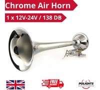 Tromba d'aria cromata 12-24V per camion camion autobus barca pick 139db tromb...
