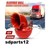 Tromba d'Aria Elettrica Clacson 200db 12V Suono di Toro per Auto Camper Bus