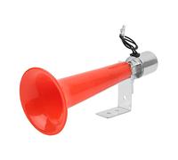 Tromba D'aria Rossa da 180 DB, Clacson da Treno Super Rumoroso, Fischio a Pressione Per Roulotte, Kit di Sostituzione Clacson Ad Aria Compressa Universale a Tromba Singola 12V/24V Per Auto, Camion, su