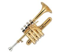 tromba dello strumento musicale Cupronichel Con Pistone Nichelato Tromba Laccata Oro Piccolo Strumento Musicale Professionale