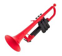 Tromba Dello Strumento Musicale Esame Per Principianti Di Tromba In Si Bemolle Professionale In Ottone Plastico(Red)