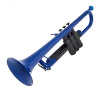 Tromba Dello Strumento Musicale Esame Per Principianti Di Tromba In Si Bemolle Professionale In Ottone Plastico(Blue)