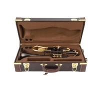 Tromba Dello Strumento Musicale Strumento Musicale Professionale Tromba In Sib Corpo In Ottone Nichelato Due Colori Con Custodia