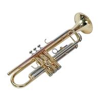 Tromba Dello Strumento Musicale Strumento Si Bemolle Esame Principiante Tromba Banda Professionale(Tri-color trumpet)