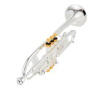 Tromba Dello Strumento Musicale Tromba In Sib Con Chiave In Argento E Oro Strumento Professionale Con Scatola