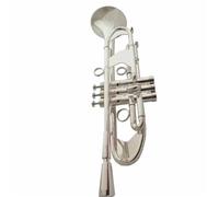 Tromba Dello Strumento Musicale Tromba Professionale In Si Bemolle Per Principianti Strumento In Ottone Pesante Placcato Argento Per Gruppi
