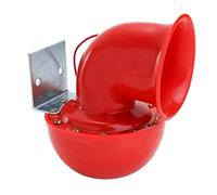 Tromba Elettrica Clacson Elettrico Per Auto 150db Tromba D'aria Rosso Elettrico In Metallo Mucca Unica Suono Super Per Qualsiasi Veicolo 12V Car Camion Barche Moto