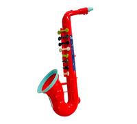 Tromba Giocattolo per Bambini cm 35 a 4 Tasti Trombetta Plastica Sax Giocattolo Sassofono cm 35 a 8 Tasti Jazz Strumenti Musicali a Fiato Giocattolo Sax Horn , Colori Assortiti Colore Casuale (SAX)