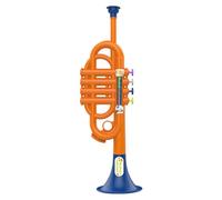 Tromba giocattolo per bambini, strumento a bolle di plastica per bambini, giocattolo musicale della prima infanzia, strumento a per principianti per ragazzi in età prescolare, giocattolo