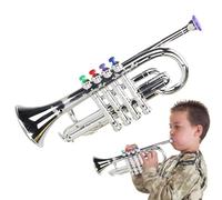 Tromba giocattolo | Strumenti Giocattolo per bambini Tromba Corno musicale | Attrezzature musicali per giochi fantasia, strumenti educativi Strumenti musicali genitore-figlio Strumenti musicali per