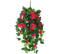 Tromba Gloria Mattutina Artificiale Decorativa Fiore Vite per Esposizione