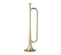 Tromba In Ottone C Tromba Chiamata Corno Da Cavalleria Placcato Oro Con Bocchino Per Strumento Musicale Scolastico Per Principianti