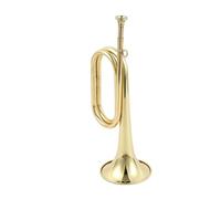 Tromba in ottone dal design ergonomico C che garantisce una presa comoda durante la pratica prolungata per gli studenti Costruzione in ottone C Tromba in ottone