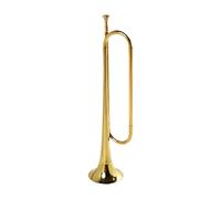 Tromba in ottone per tromba in Do per banda e performance sul palco, con bocchino, 47 cm