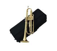 Tromba In Ottone Tromba Basso In Mib Laccata Oro A 3 Pistoni Con Scatola